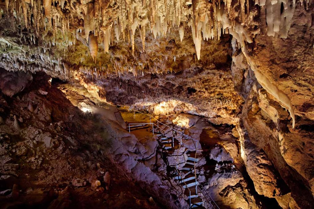 A chamber inside Rushmore Cave